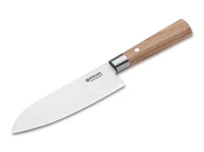 Produktbild von Böker Damast Olive Santoku