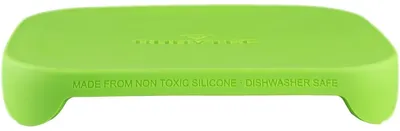 Produktbild von Rubytec Superhero Silikondeckel für Lunchbox 0,8l Grün