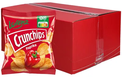Obrázok produktu pre Lorenz 72035 Crunchips Paprika 20x25g