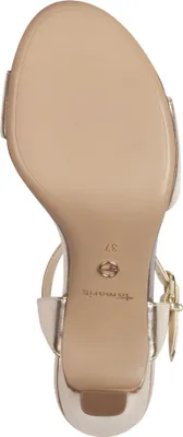 Produktbild von Tamaris Damen Sandale Sandalette elegant Stilettoabsatz 1-28008-42, Größe:40 EU, Farbe:Gold