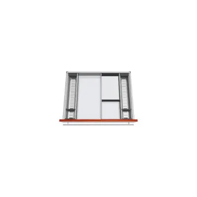 Produktbild von Blum Orga-Line Besteckeinsatz Facheinteilungs-Set KB 601-699mm, NL 500mm, grau