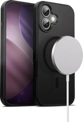 Zdjęcie produktu dla Crong Case MagSafe iPhone 17 black hybrid