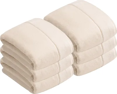 Produktbild von 6er Pack Badetuch Pure von der Marke Vossen 100 x 150 cm