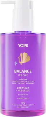 Obrázok produktu pre Yope, Vyvážený šampón pre mastnú pokožku hlavy, 300 ml