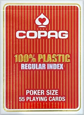 Produktbild von Copag 10000997-0001, 55 Stück(e), Rot, Kunststoff, 3 Jahr(e), Junge/Mädchen, Kinder/Erwachsene