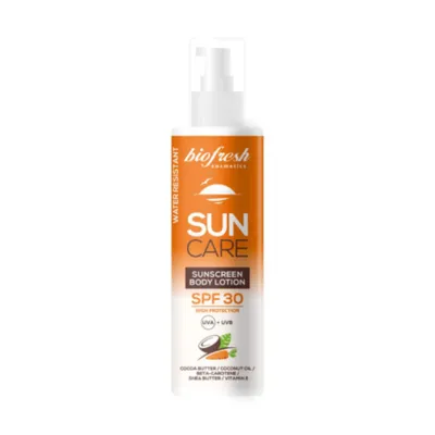 Produktbild von Sonnenschutz Körperlotion SPF 30 mit Pumpe Biofresh Sun Care 200ml