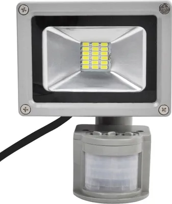 Produktbild von Greenmigo 20W SMD Fluter mit Bewegungsmelder Strahler Kaltweiß IP65 Wasserdicht LED Lampe Wandleuchter Flulicht Flutbeleuchtung LED Gartenlampe Außenstahler