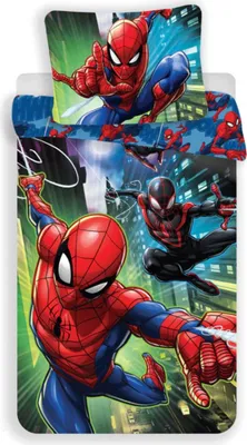 Produktbild von Inklusive Bettwäsche Spiderman 05 140x200, 70x90 cm