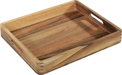 Image de Zassenhaus Tablett, Akazie 44 x 36 x 6 cm 59205 4006528059205