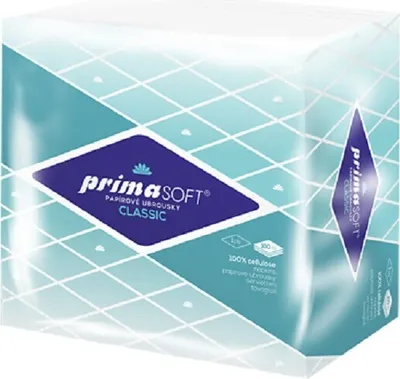 Produktbild von Ubrousky 33x33/140g 1vr. bílé PRIMA SOFT