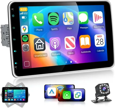 Obrázek produktu pro 1 DIN autorádio – autostereo – navigační systém – přehrávač MP5 – CarPlay, Android Auto