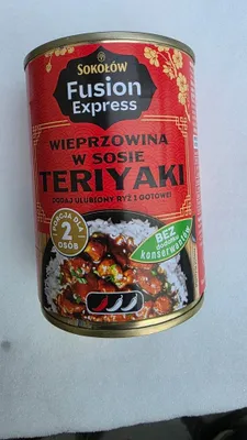 Zdjęcie produktu dla WIEPRZOWINA w sosie TERIYAKI 400G SOKOŁÓW EXPRESS