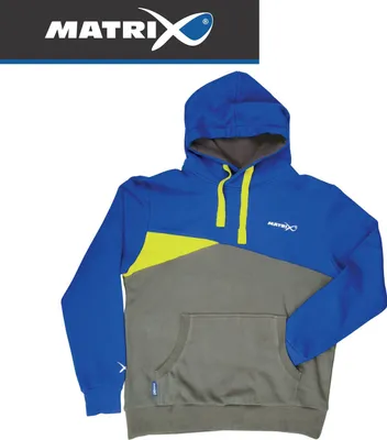 Produktbild von Fox Matrix Blue Grey Hoody - Angelpullover, Größe:S