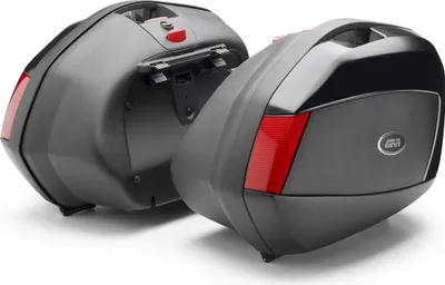 Obrázek produktu pro Pár bočních kufrů GIVI V35 black red 35L Monokey