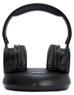 Imagen del producto de Aiwa WHF-930D, inalámbrico, para televisión, rango de frecuencia de 40 - 18000 Hz, peso de 256 g, auriculares, color