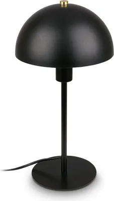 Produktbild von Briloner PURA Tischlampe, Kabelschalter, E14, Schwarz, Ø18 x 35 cm