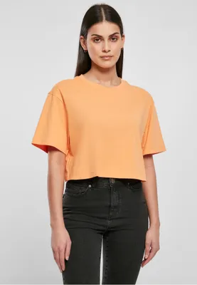 Obrázek produktu pro Dámské tričko Urban Classics Ladies Short Oversized Tee papaya - L