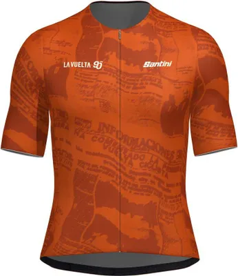 Produktbild von Santini La Vuelta 90 Years Kurzarm-radtrikot Orange S Mann Orange S
