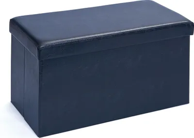Image de Inter Link Caisse pliante Setto avec coussin d'assise noir