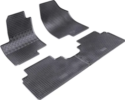 Produktbild von Rigum Gummi Fußmatten Set für Kia Venga, Bj. 2009- + Hyundai Ix20, Bj. 2010-