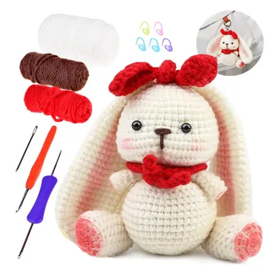 Produktbild von DIY Häkelset: Maskottchen Hase Kreation ZA5030