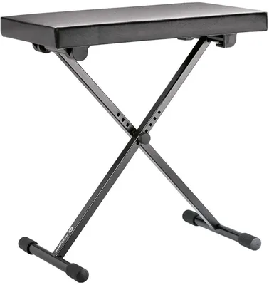 Obrázek produktu pro Konig & Meyer 14065 Kovová klavírní židle Black Leather