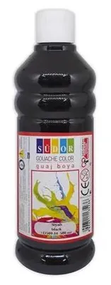 Obrázok produktu pre Tempera, 500 ml, Südor, čierna
