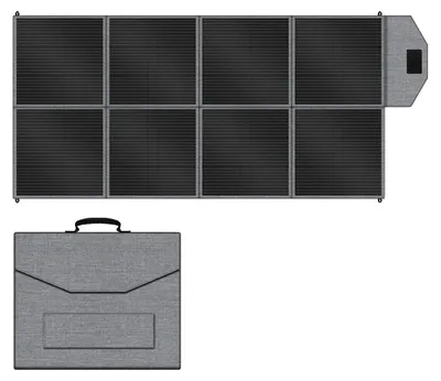 Produktbild von Solarpanel, tragbares faltbares Design, hohe Effizienz, SP400 400W