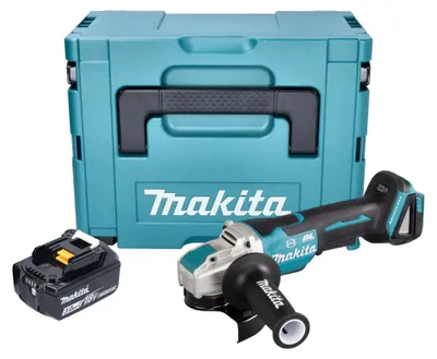 Produktbild von Makita DGA 520 F1JX1 Akku Winkelschleifer 18 V 125 mm X-LOCK Brushless + 1x Akku 3,0 Ah + Makpac - ohne Ladegerät