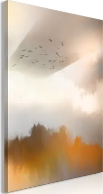 Produktbild von Italienischer Leinwand Leinwandbild - Nostalgia (1 Part) Vertical 20x30 cm Abstrakt c-C-0418-b-a