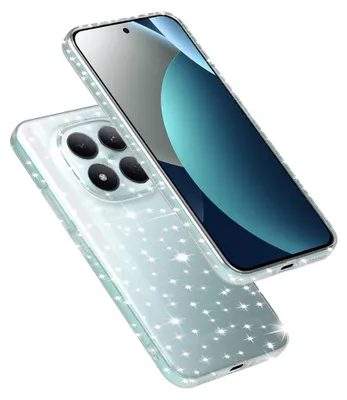 Obrázok produktu pre Techsuit – SparkleSkin Series priehľadné ochranné puzdro pre Xiaomi Redmi Note 15 Pro 5G – transparentné