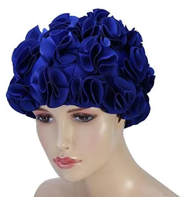 Produktbild von Badehaube aus Nylon für langes und lockiges Haar