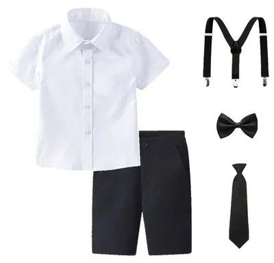 Imagen del producto de Omgoods: Conjunto formal para niños, incluye corbata