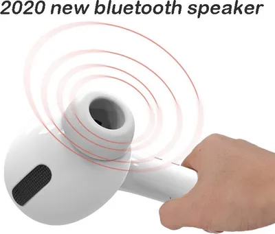 Immagine prodotto di Altoparlante per cuffie Cuffie wireless Bluetooth Stereo Musica portatile Altoparlante sportivo all'aperto bianco