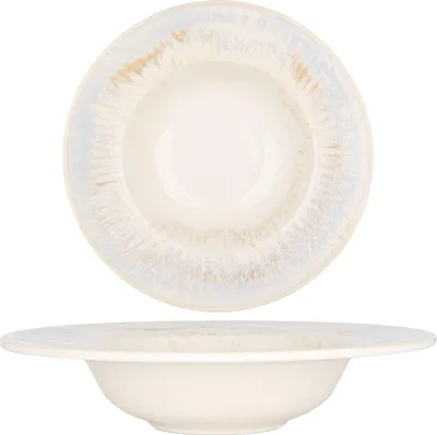 Image de Assiette à pâtes By Bone - Wave - Porcelaine - 28 cm (480cc)