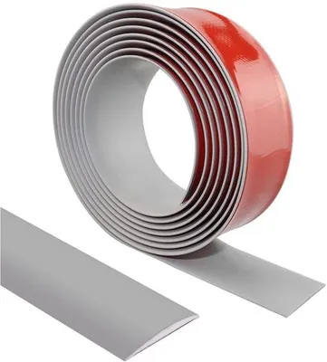 Obrázek produktu pro Samolepicí přechodový profil, PVC, 4 cm x 200 cm, pro kobercové krytiny