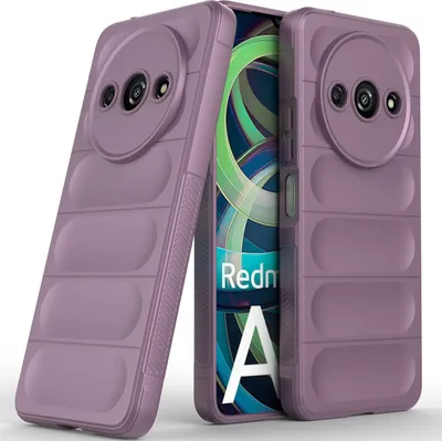 Immagine prodotto di Custodia per Xiaomi Redmi A3 Custodia protettiva in silicone TPU morbido antiurto Viola