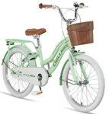 Obrázok produktu pre Chillaxx Bike Linda Prémiový detský mestský bicykel 20 palcov - bicykel pre dievčatá, chlapcov, holandský bicykel mestský bicykel detský bicykel, vhodný pre 6,7, 8, 9, 10, 11 rokov