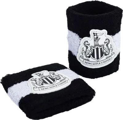 Produktbild von Newcastle United FC - Armband 2er-Pack TA12660 (Einheitsgröße) (Schwarz/Weiß)
