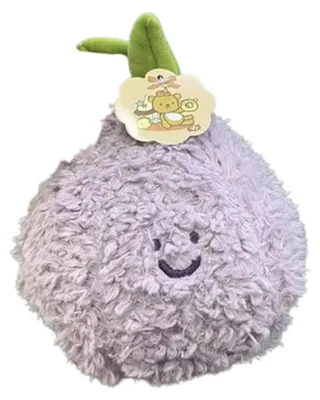 Image de Peluche en forme d'oignon, 20 cm, douce et agréable à câliner et à jouer