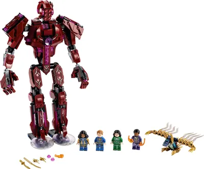 Produktbild von LEGO 76155 Marvel In Arishems Schatten, Action-Figur mit Leuchtstein