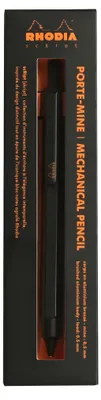 Produktbild von Rhodia scRipt Drehbleistift schwarz