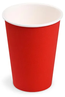 Produktbild von 40x Getränkebecher Party/Pappbecher rot 240ml Ø 74mm