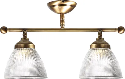 Obrázek produktu pro Prémiové stropní svítidlo z bronzové mosazi E27 do 60W 230V předsíň obývací pokoj jídelna lampa interiérové osvětlení stropní lampa