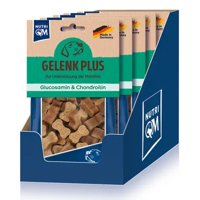 Produktbild von NutriQM Snack Gelenk Plus Chondroitin Glucosamin 5 x 125g