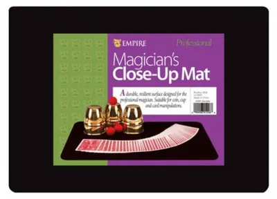 Productafbeelding van Close-up mat voor goochelaars - Zwart - 40 x 27,5 cm