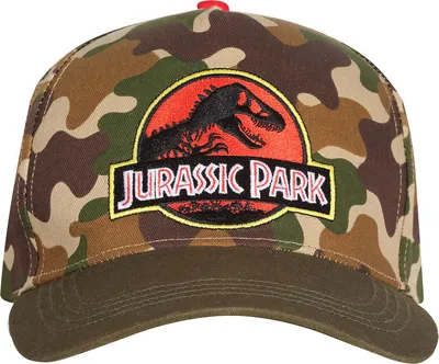 Produktbild von Jurassic Park - Baseball-Mütze Logo HE3188 (Einheitsgröße) (Grün/Braun/Rot)