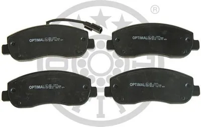 Produktbild von OPTIMAL Bremsbeläge Satz Vorne Bremsklötze für RENAULT MASTER III Kasten (FV) BP-12419