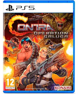 Obrázok produktu pre Konami Contra: Operation Galuga, PlayStation 5, T (neplnoletí), Fyzické médiá