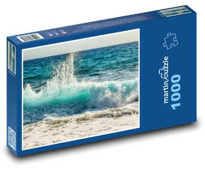 Obrázok produktu pre Puzzle 1000 Divoké vlny oceánu - martinpuzzle